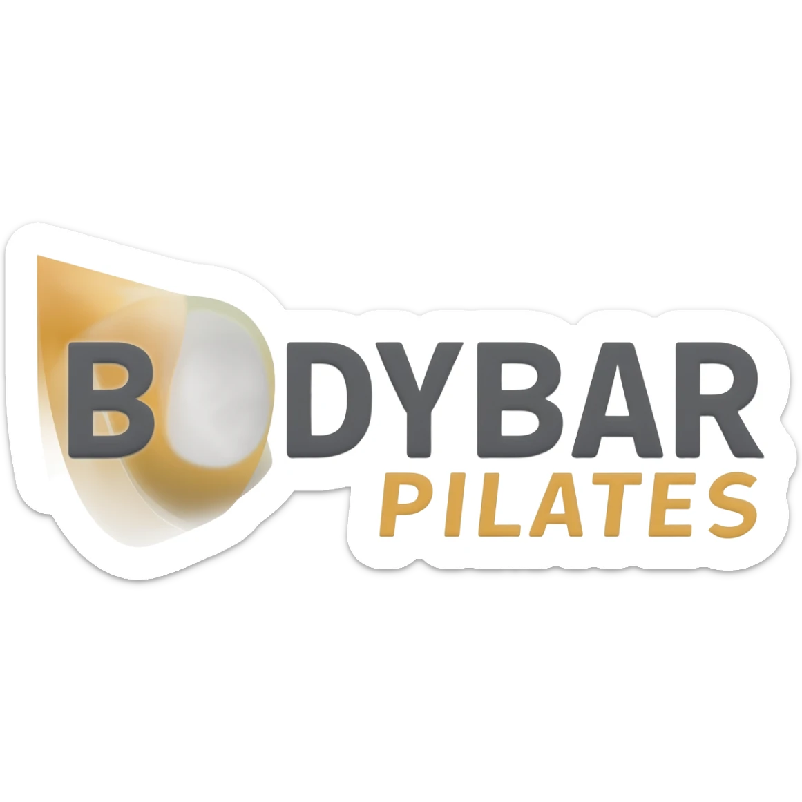 BODYBAR Pilates logo sticker
