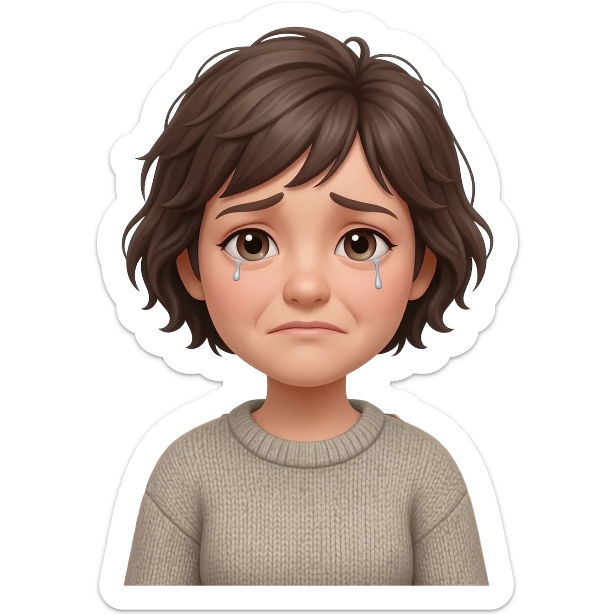 tired mother sticker