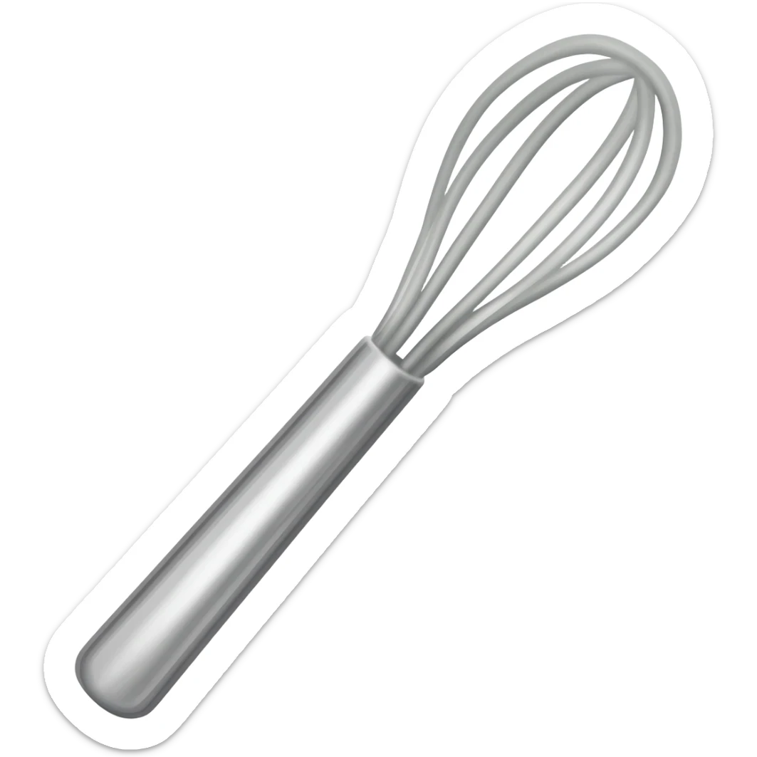 cross whisk emoji sticker