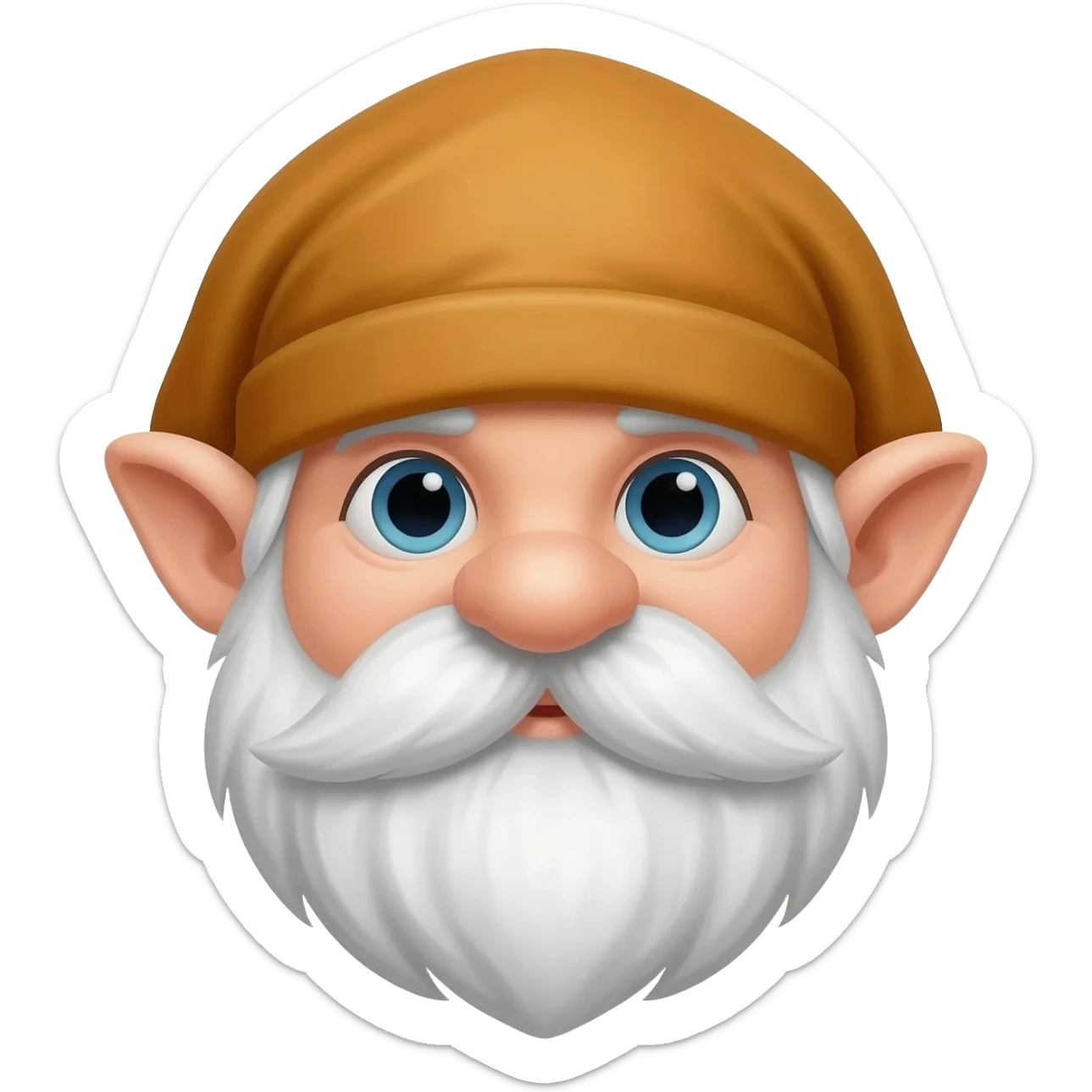 Warrior gnome emoji sticker