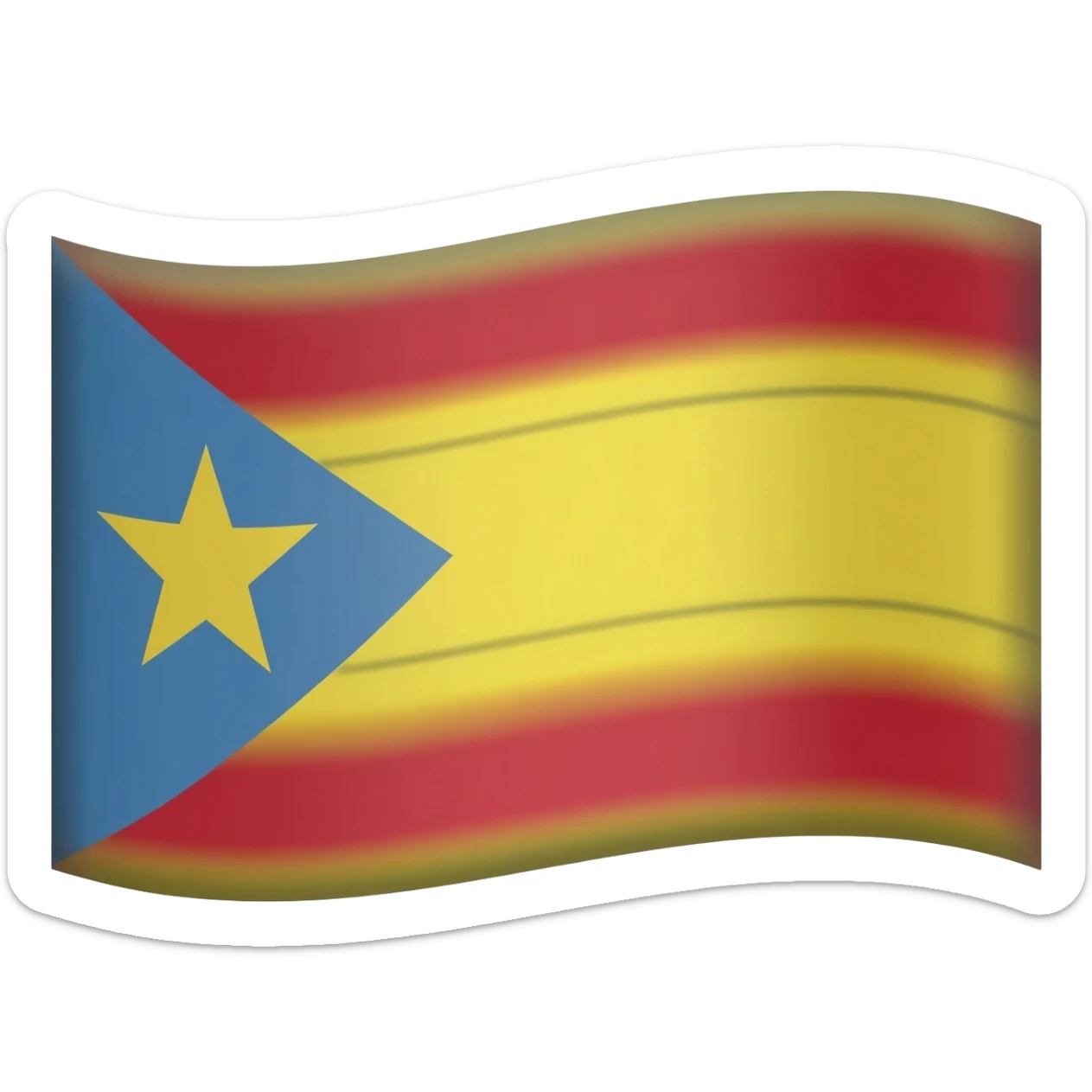 Je veux le drapeau Gitan  gypsy rom sticker