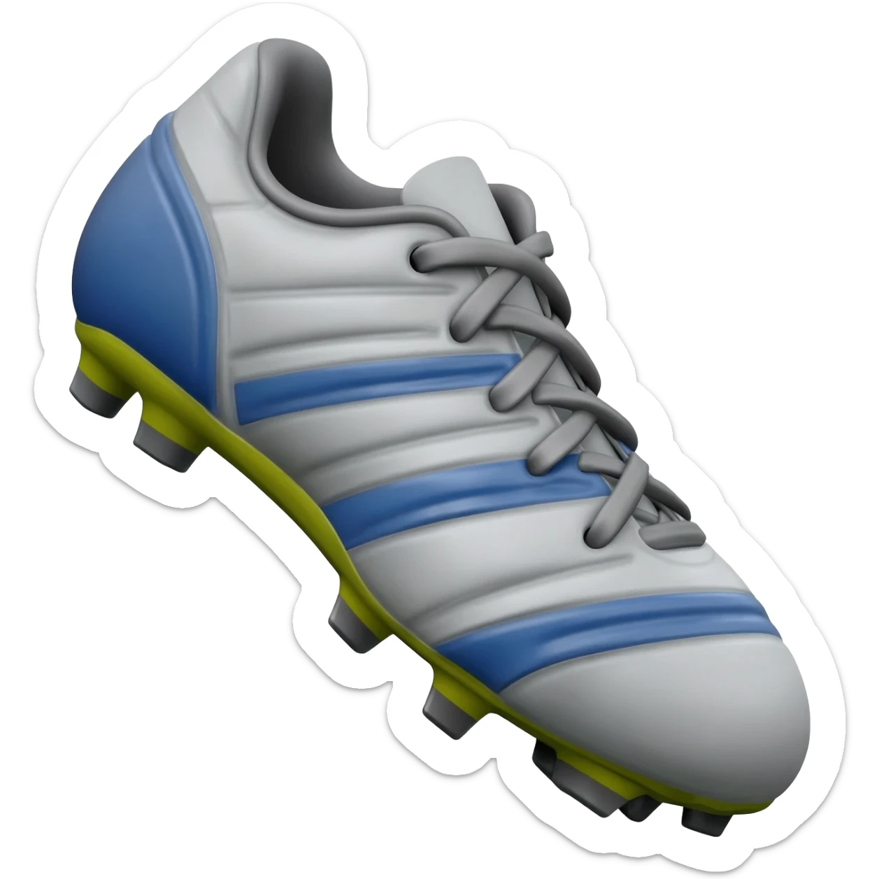 spiked soccer cleats sticker
