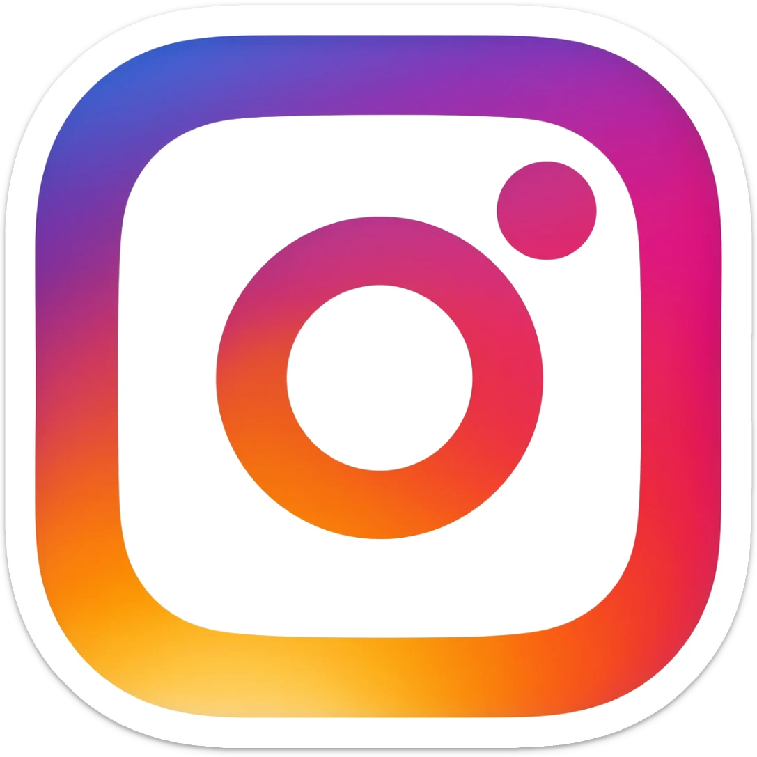 simbolo de instagram sticker