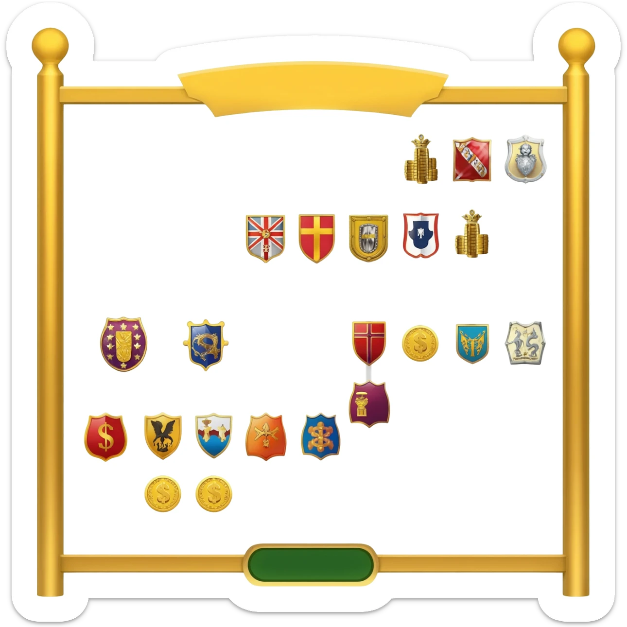 long line of family wealth and titles sticker