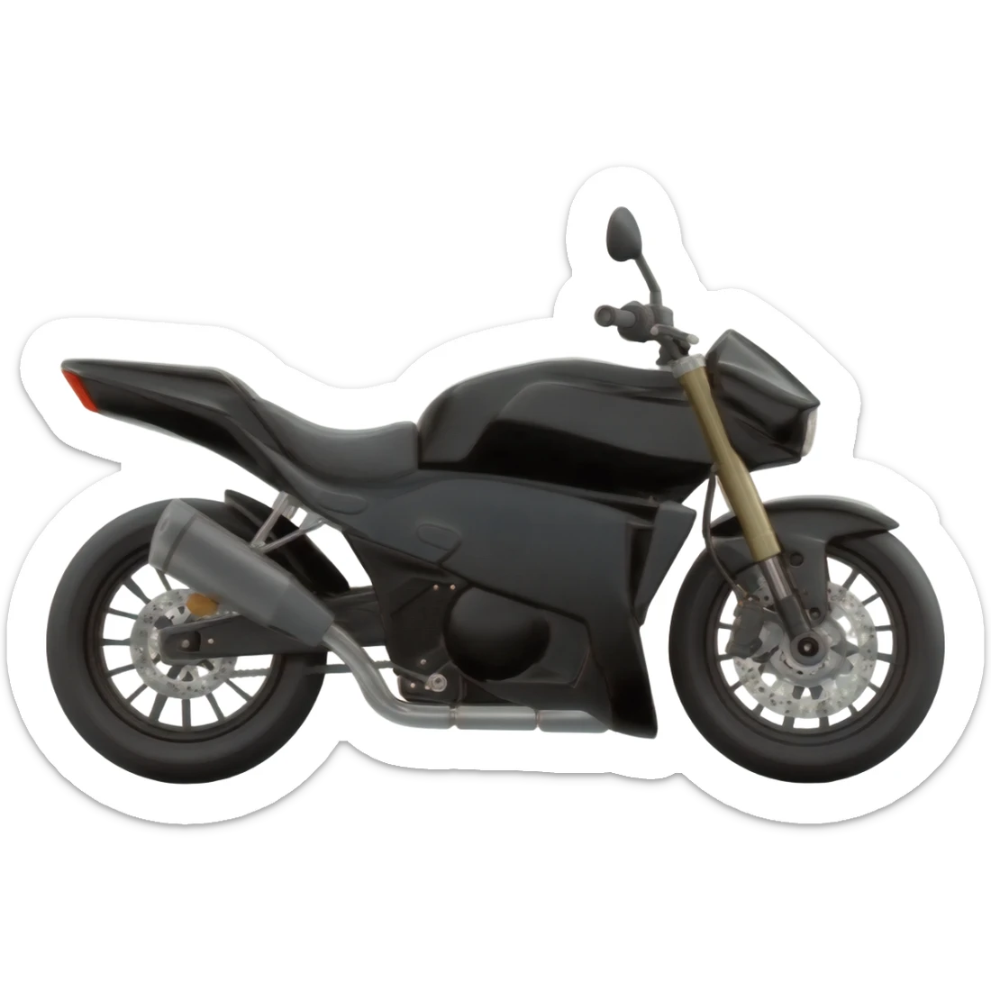 black r1 sticker