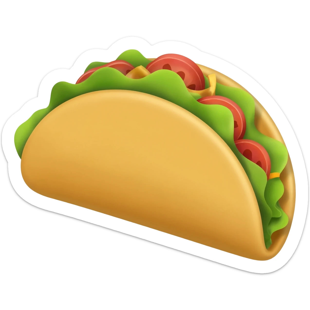 Taco sticker