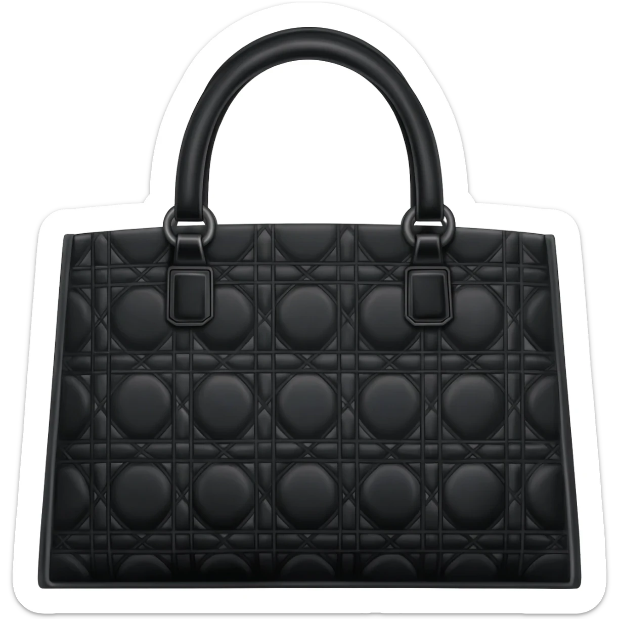black color lady dior bag sticker