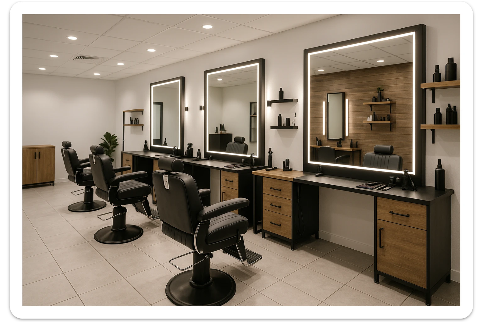 sartarosh xonani zamonaviy roq bulsin sticker