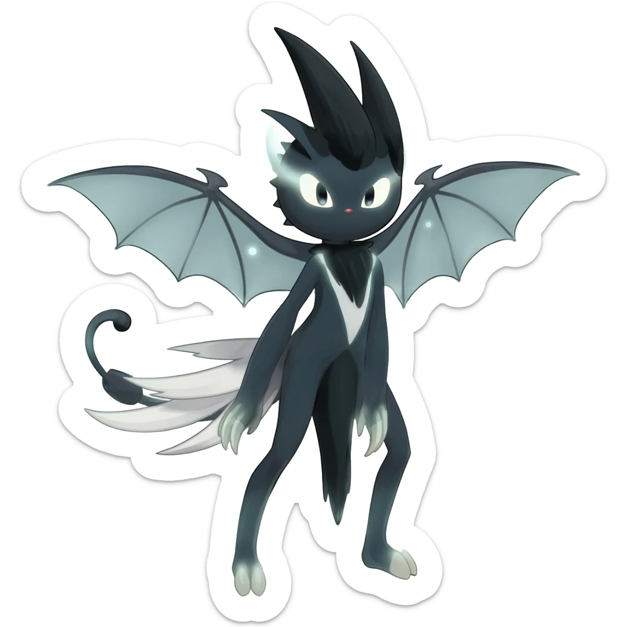 Shiny Furret-Absol-Noibat-Hybrid (Full body) sticker