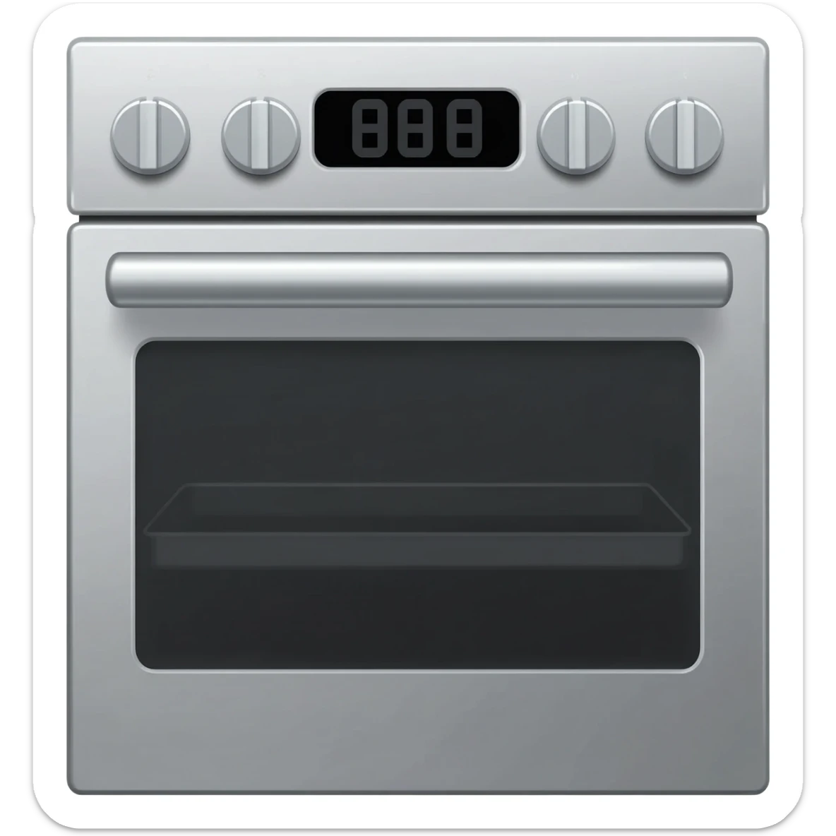 Oven sticker