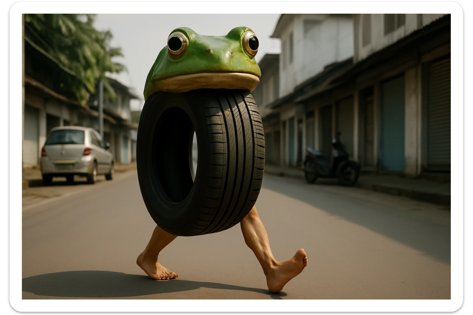 crea una fotografia ratio 16.9 identica a esta no debes cambiar nada solo darmela en estilo Foto hiper realista,no debes agrgar elementos ni letras todo debe permanecer igual y con la isma paleta de colores y expresiones. sticker