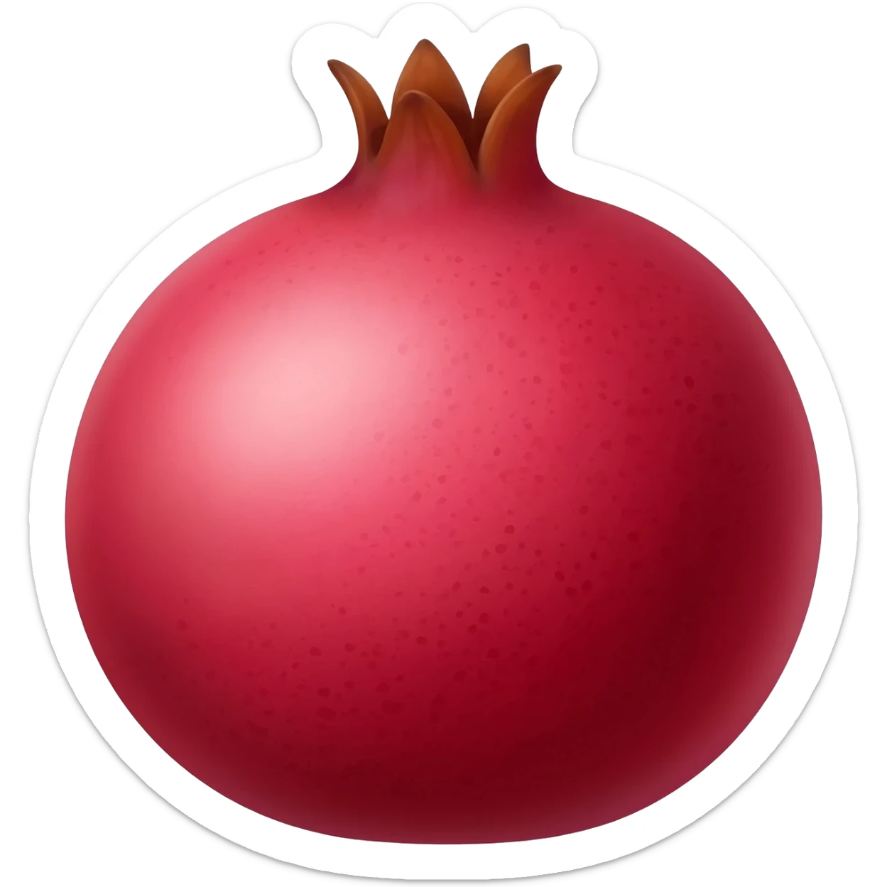 Pomegranate emogi sticker
