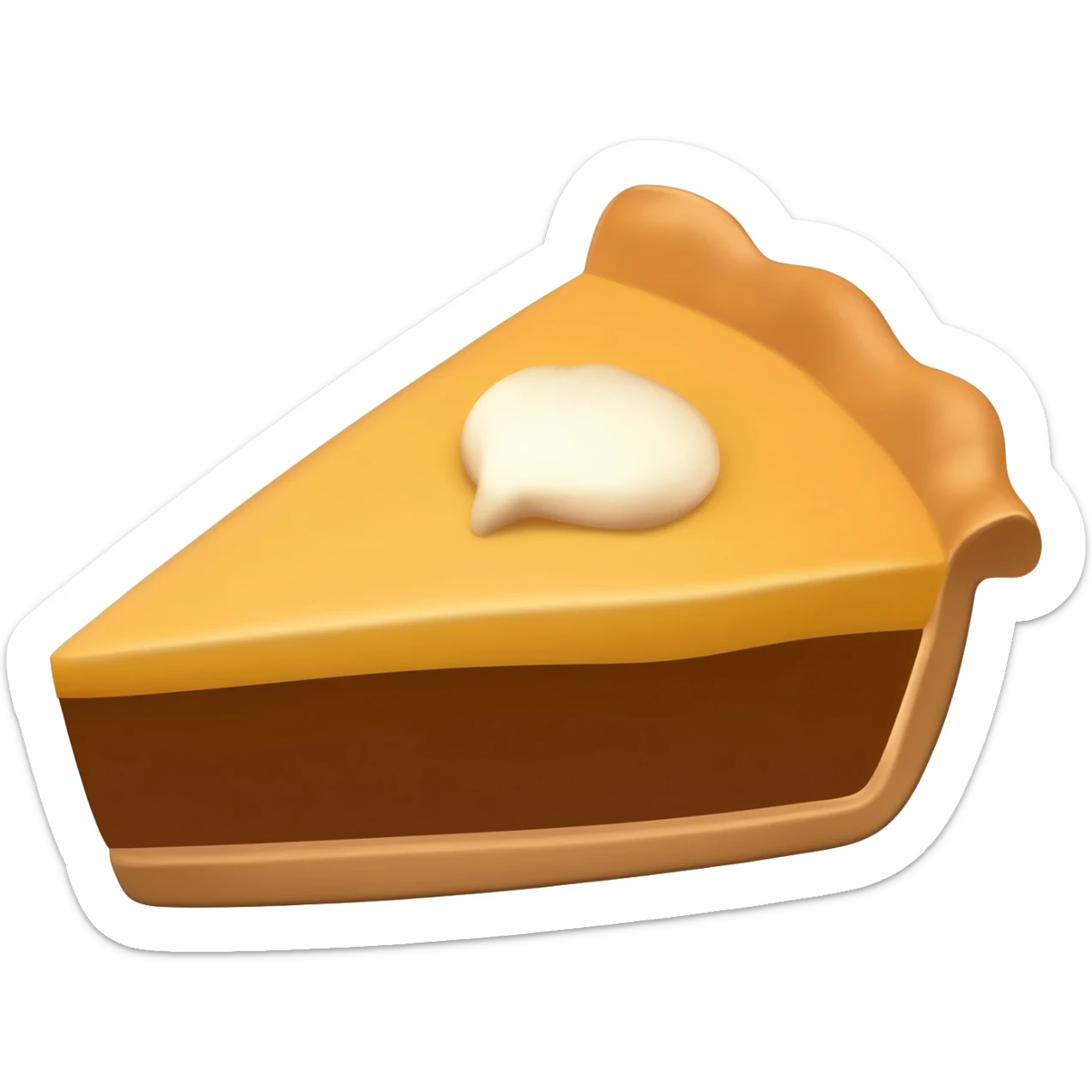 thanksgiving pie sticker