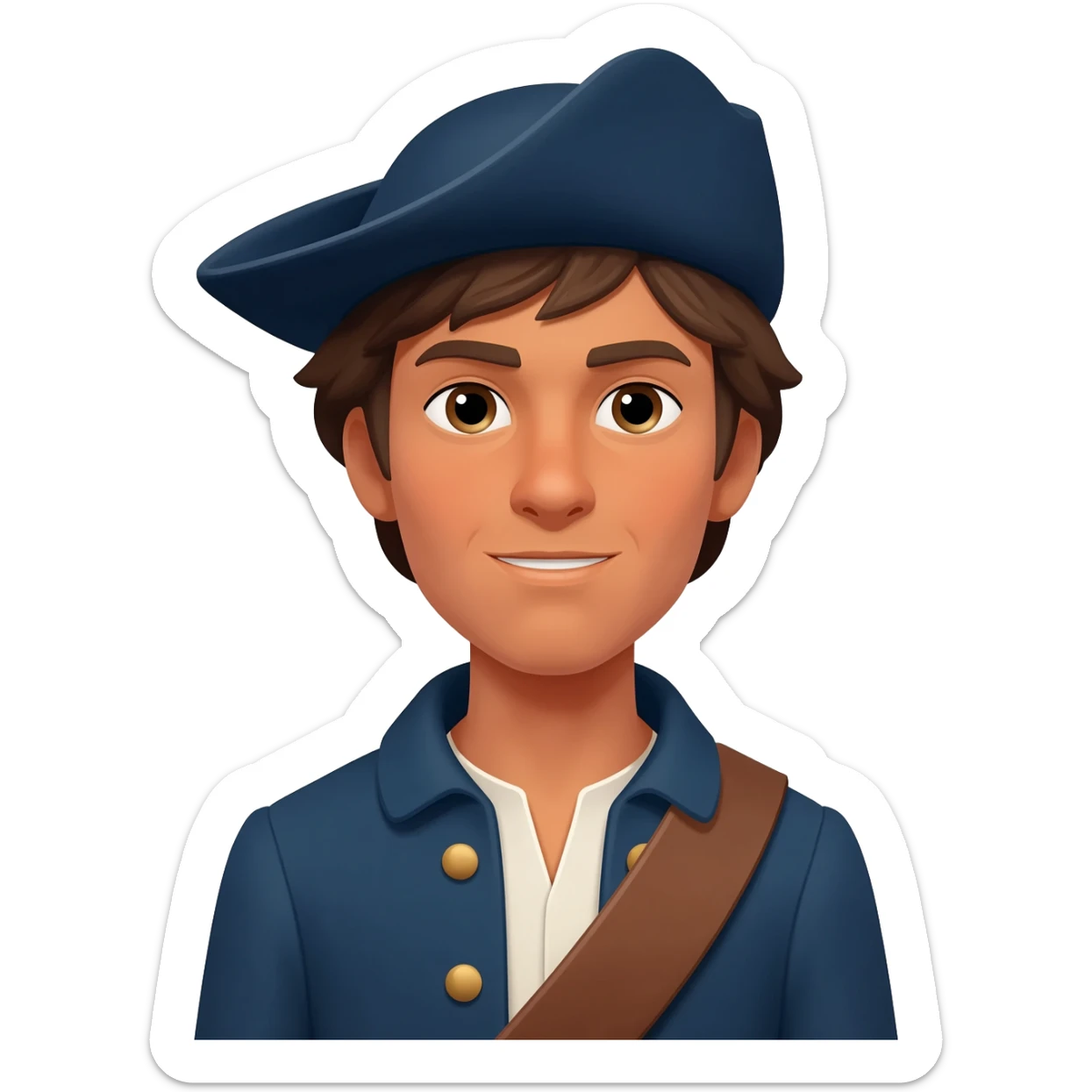 Ishmael from moby dick sticker