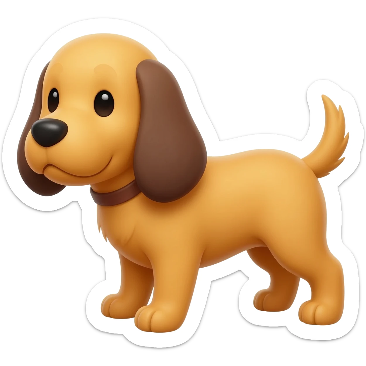 Pluto Dog Chinese sticker