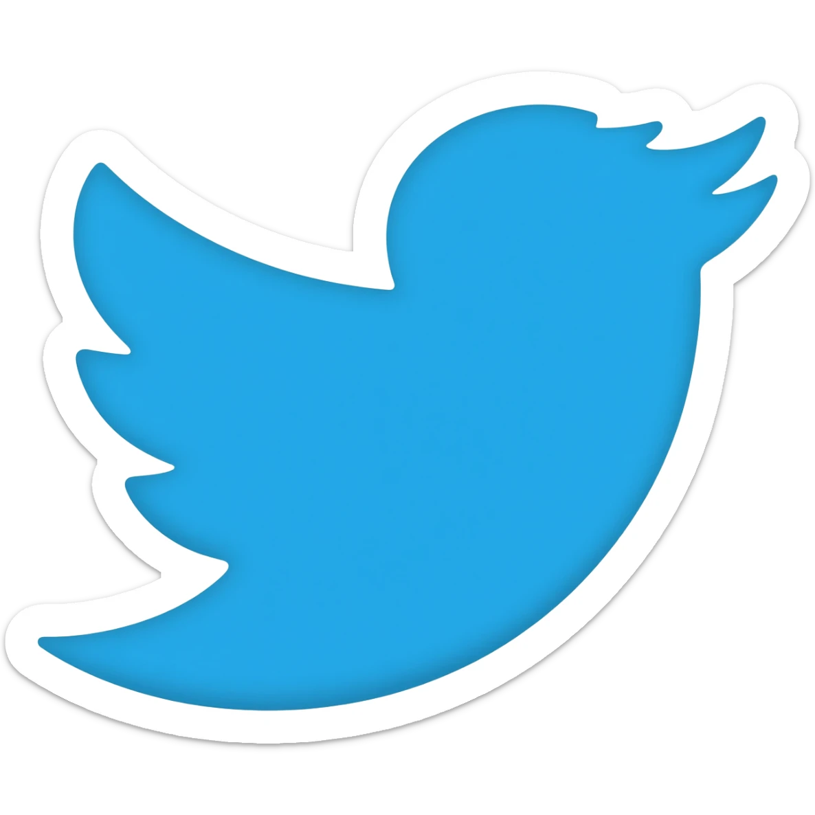 Twitter certification sticker