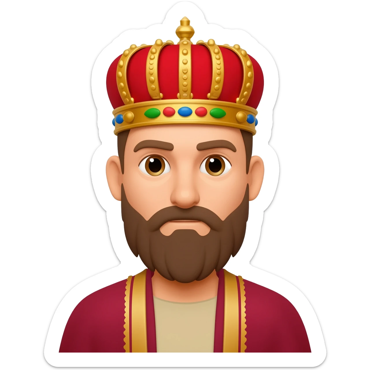 King Benjamin Netanyaho sticker