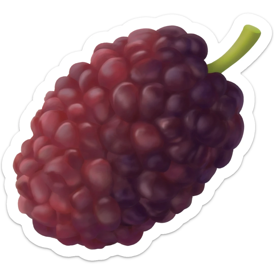 Single Mulberry sticker