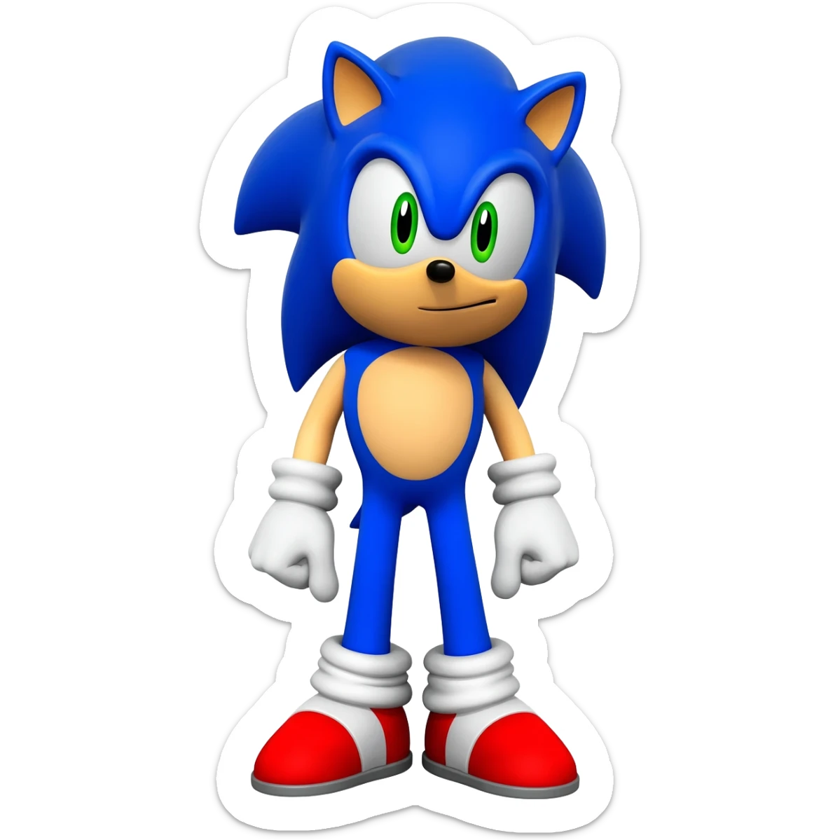 Sonic movie sticker
