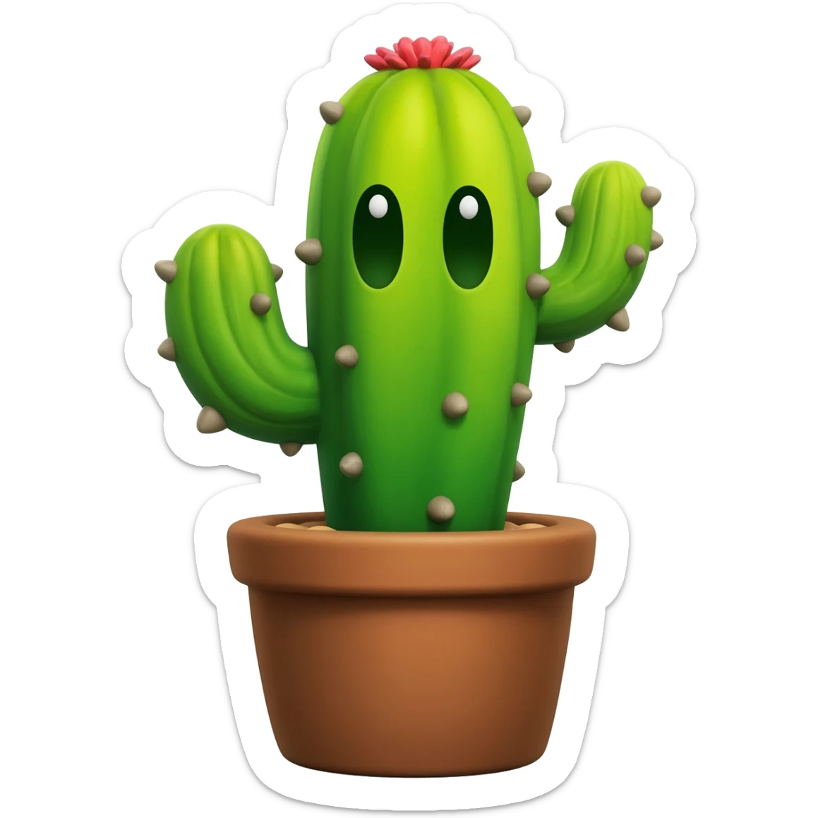 un pampa cactus, le personnage de la série de jeu Final Fantasy sticker