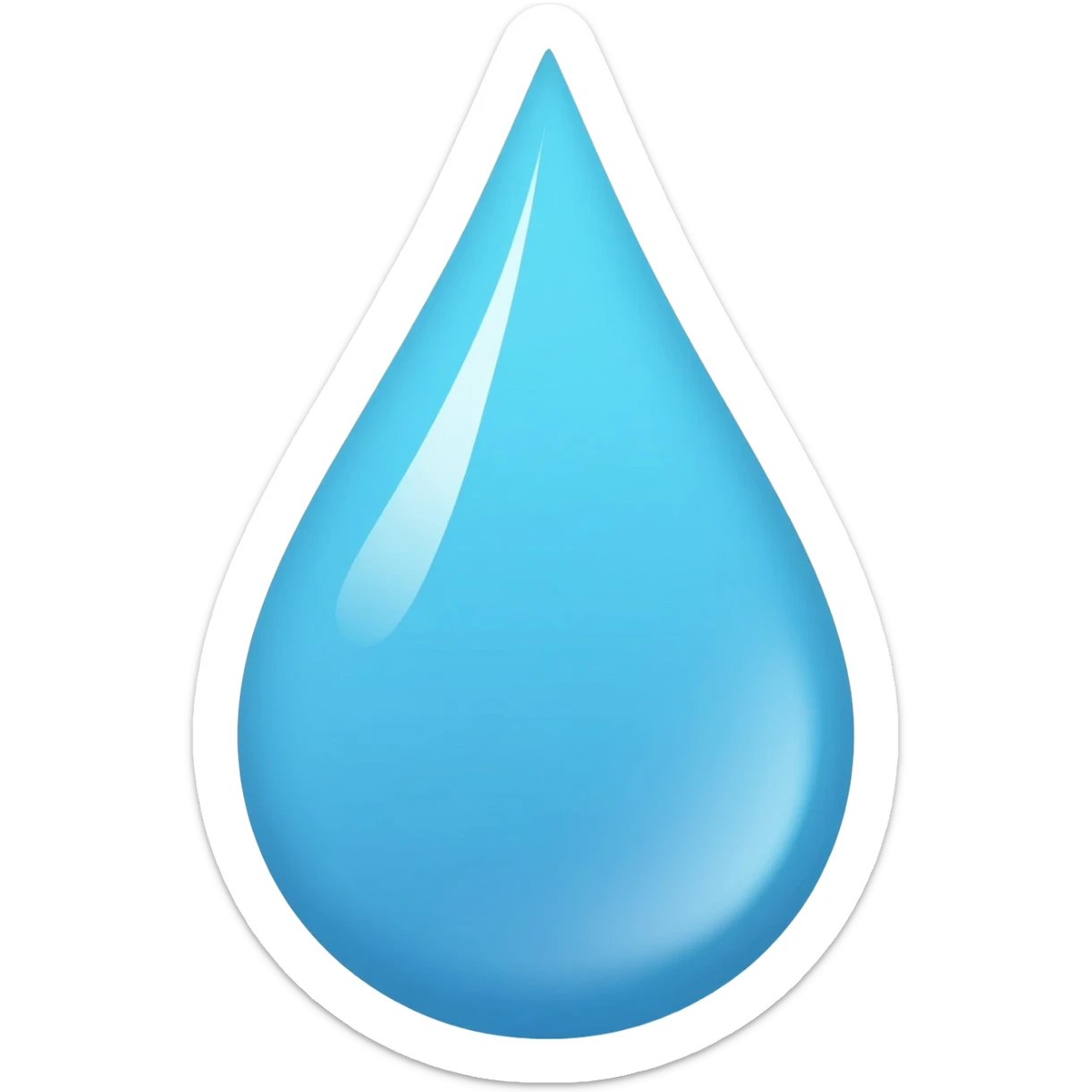 water drop sticker