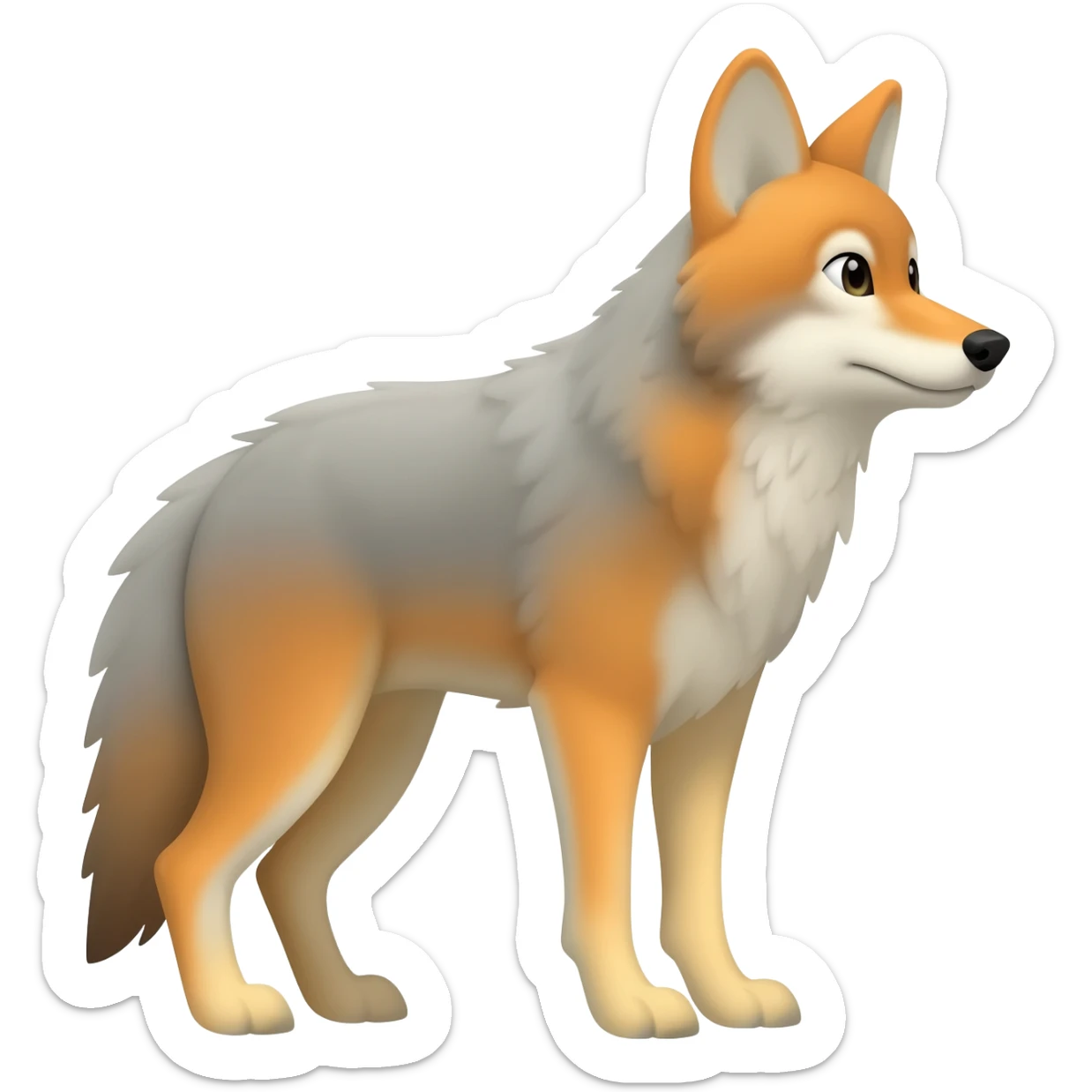 Coyote sticker