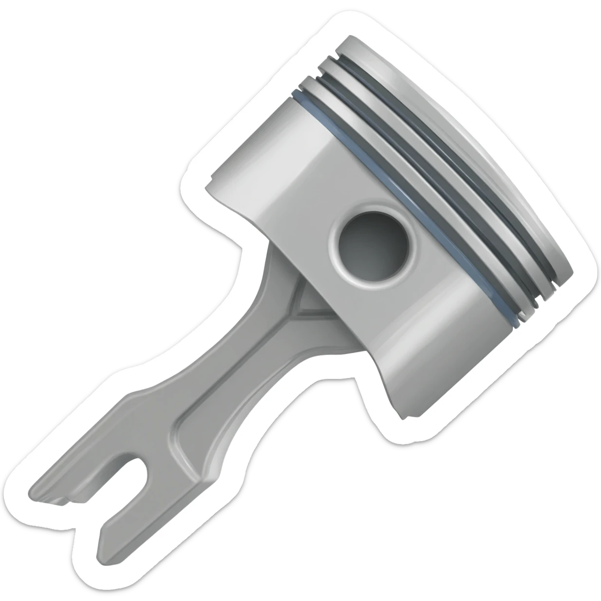 auto piston sticker