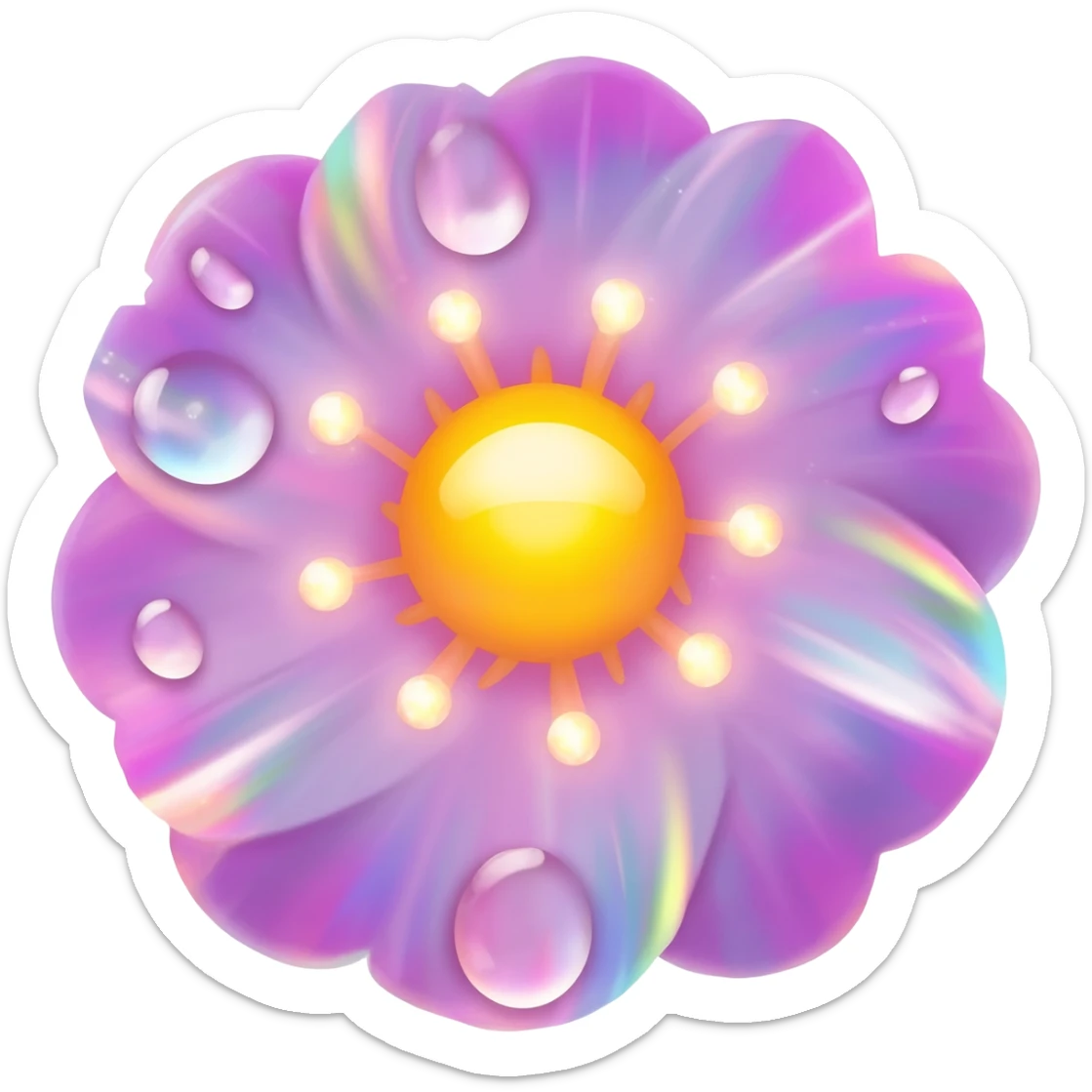 flor mágica de Rapunzel sticker