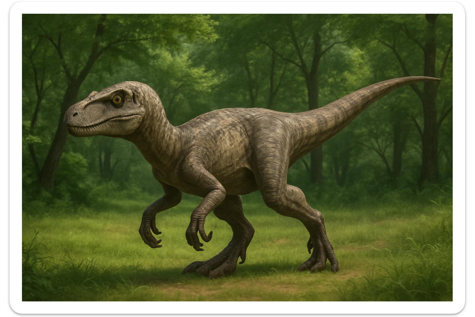 Velociraptor sticker