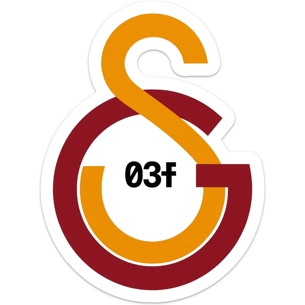 Galatasaray logosu sticker