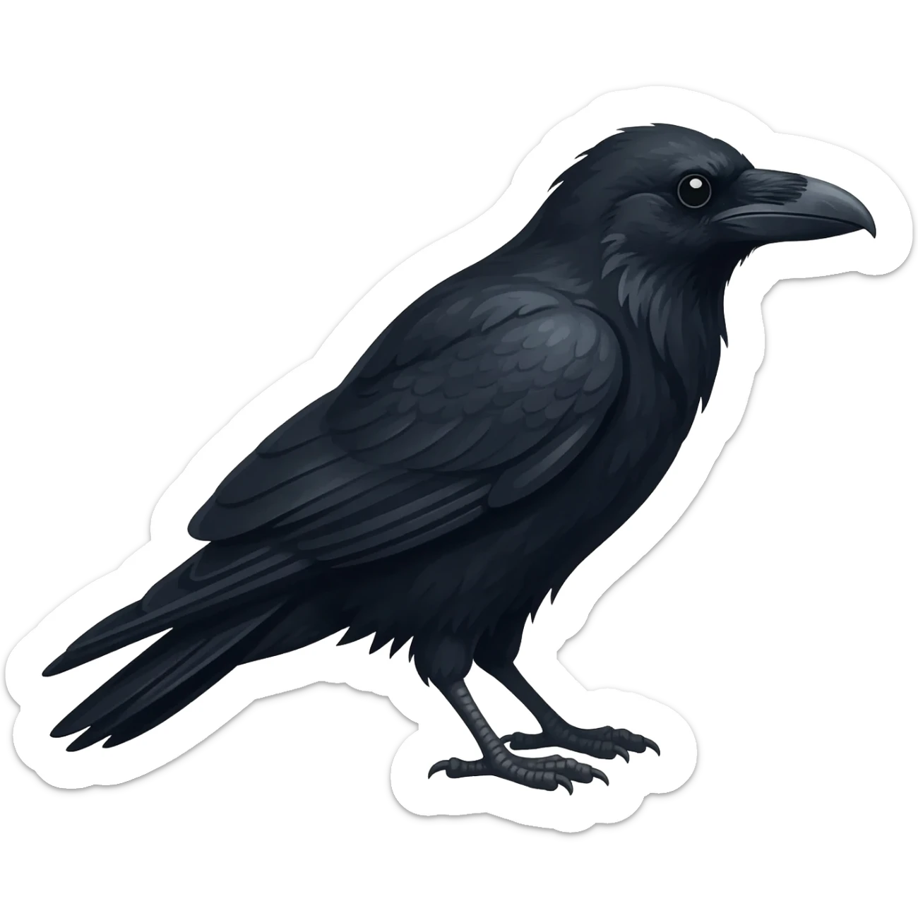 lurk raven sticker