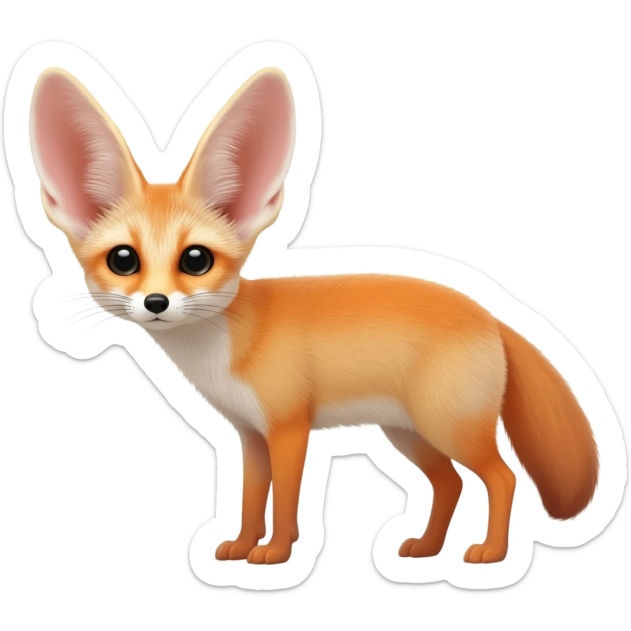 Fennec fox sticker