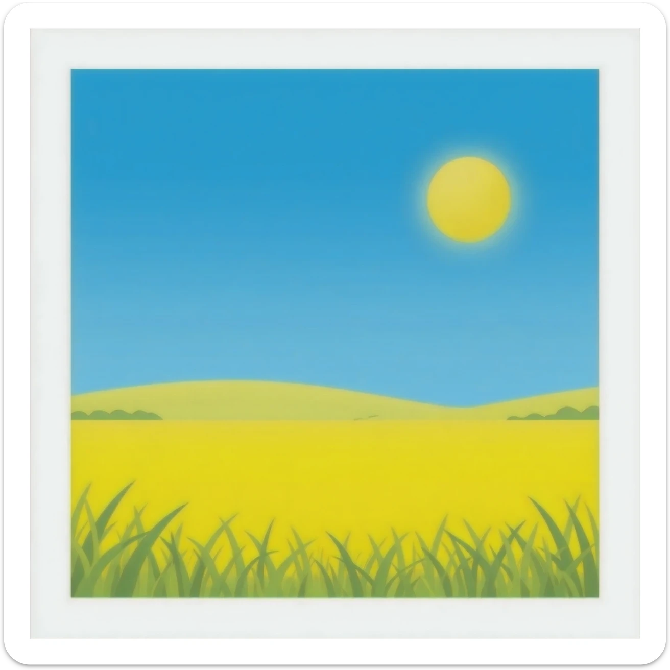 yellow summerholiday sticker