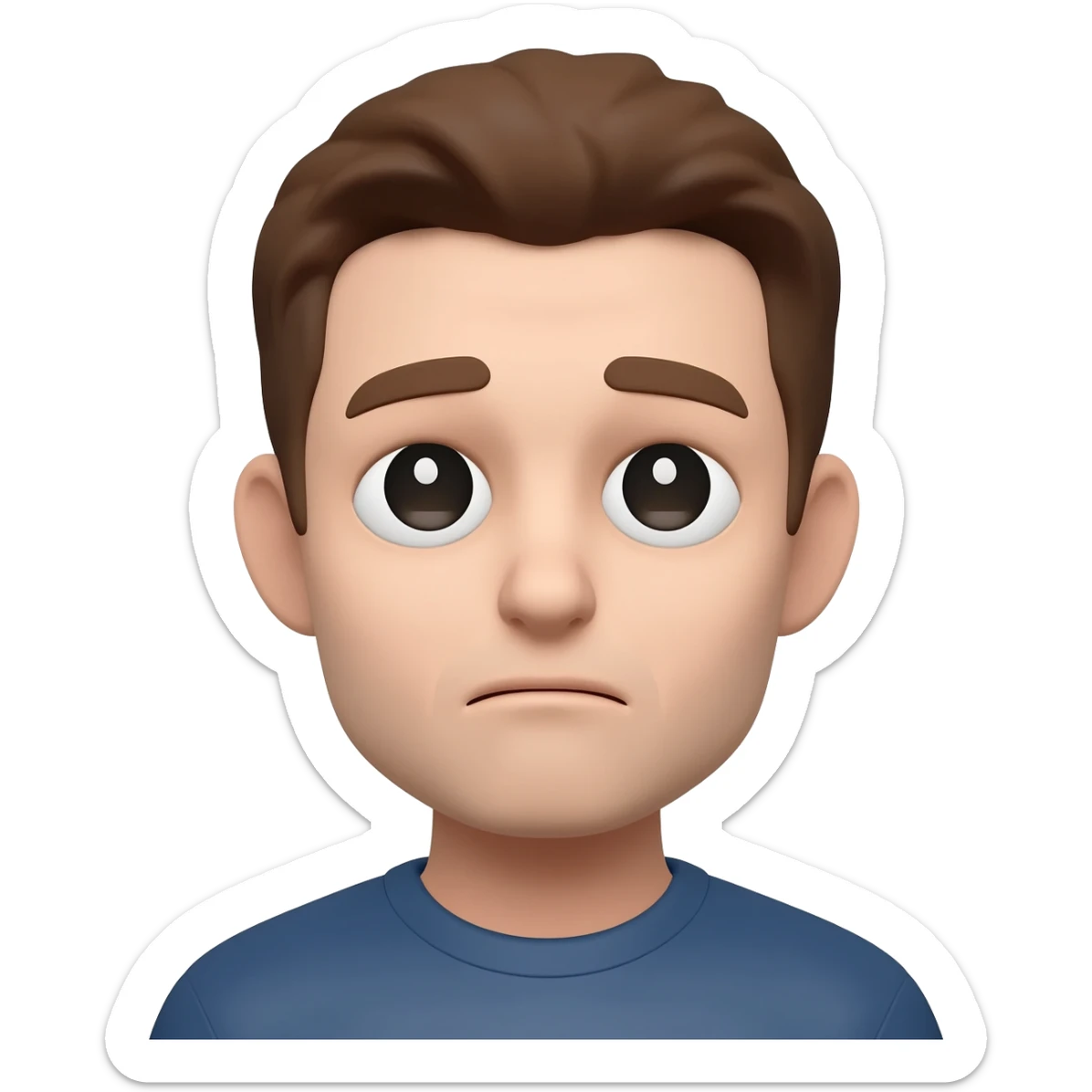 Sorry by pinching ears sticker