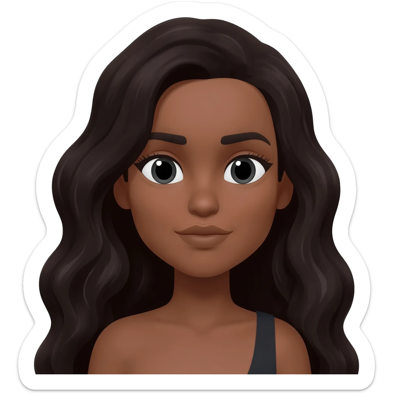 Black Magic putla sticker