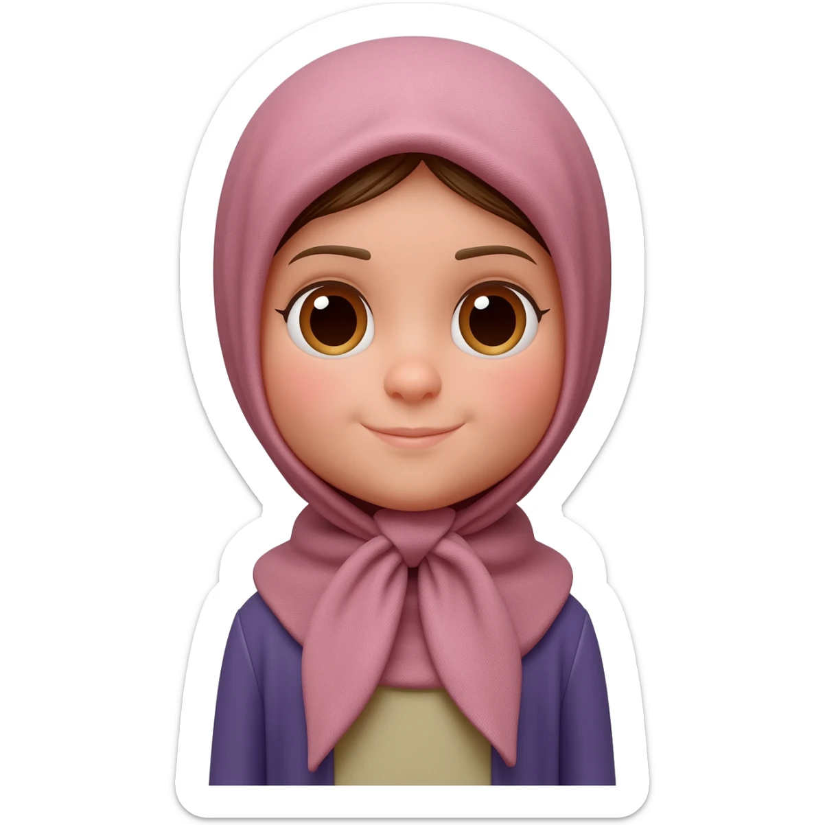 Eşarp li kiz sticker