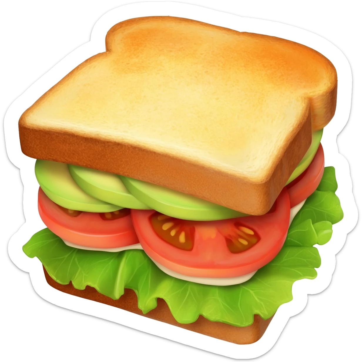 Sandwich sticker