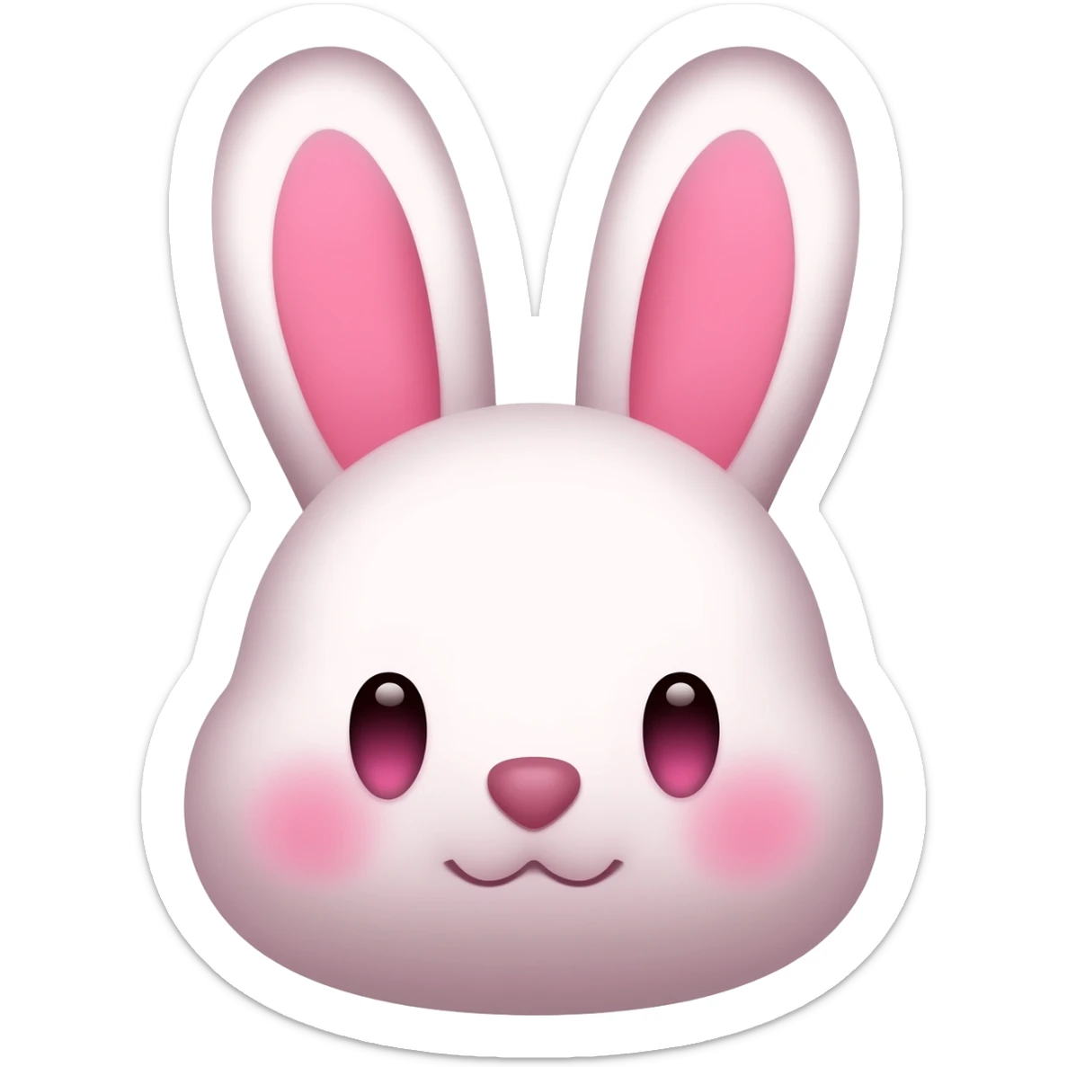 kawaii bunnies sticker