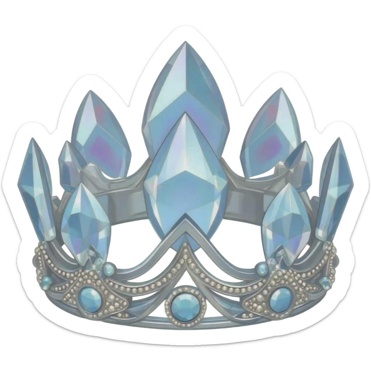 Crystal Crown sticker