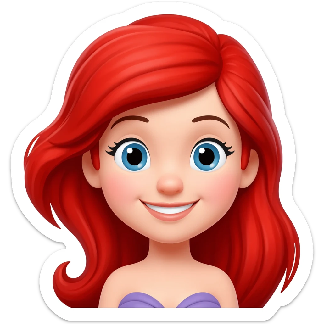The Little Mermaid! Ariel! sticker