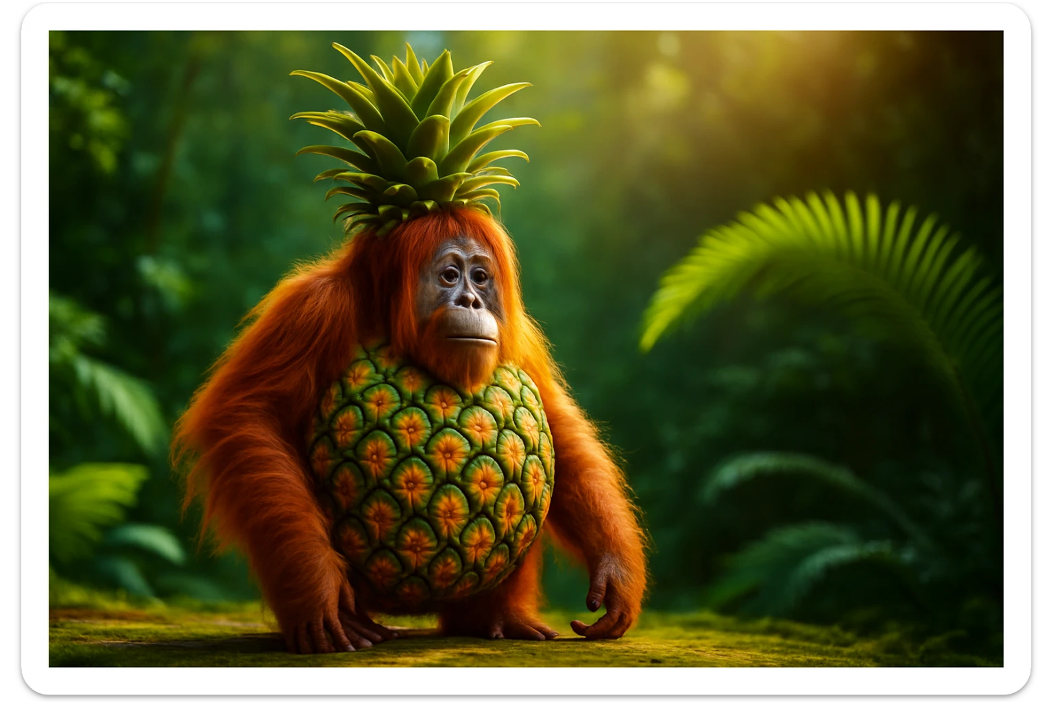 crea una fotografia ratio 16.9 identica a esta no debes cambiar nada solo darmela en estilo Foto hiper realista,no debes agrgar elementos ni letras todo debe permanecer igual y con la isma paleta de colores y expresiones.puede arreglar unpoco parta qsean mas vivos los colores sticker