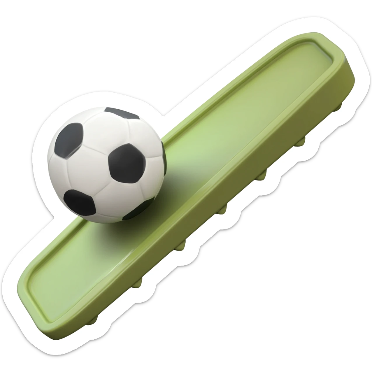 soccer slide sticker