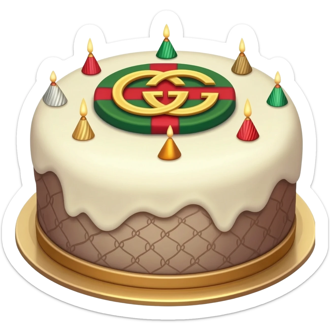 happy birthday gucci sticker