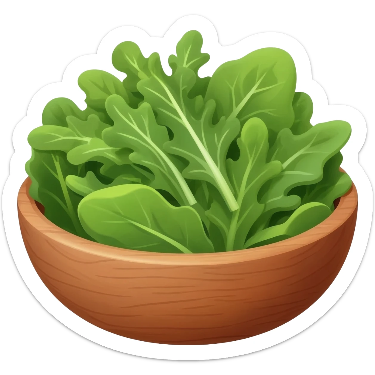 leaf rocket salad sticker