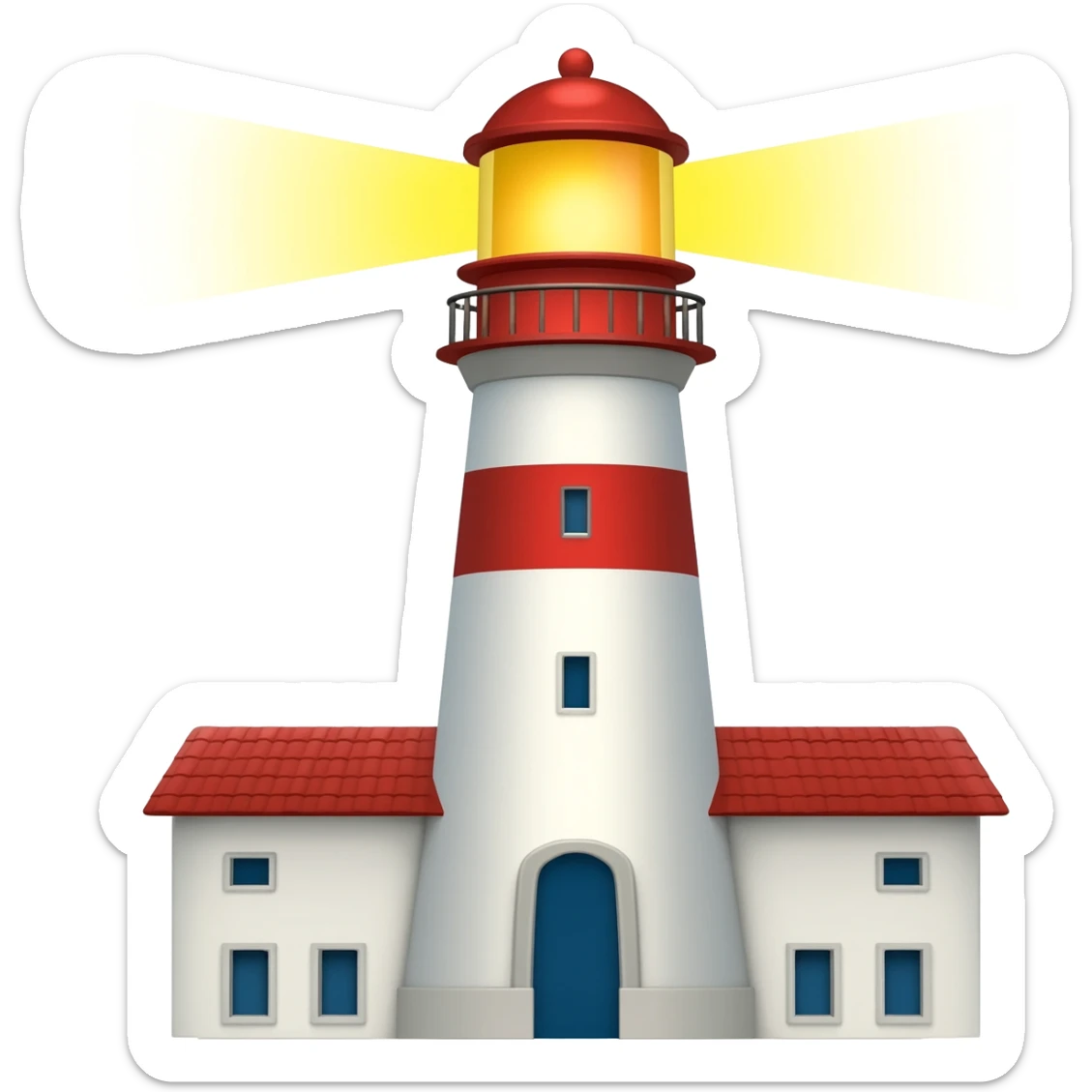 Lighthouse in Spain sticker