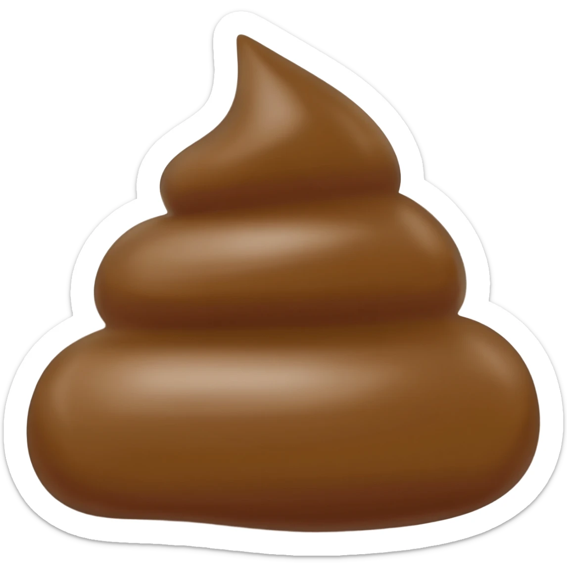 Poop sticker