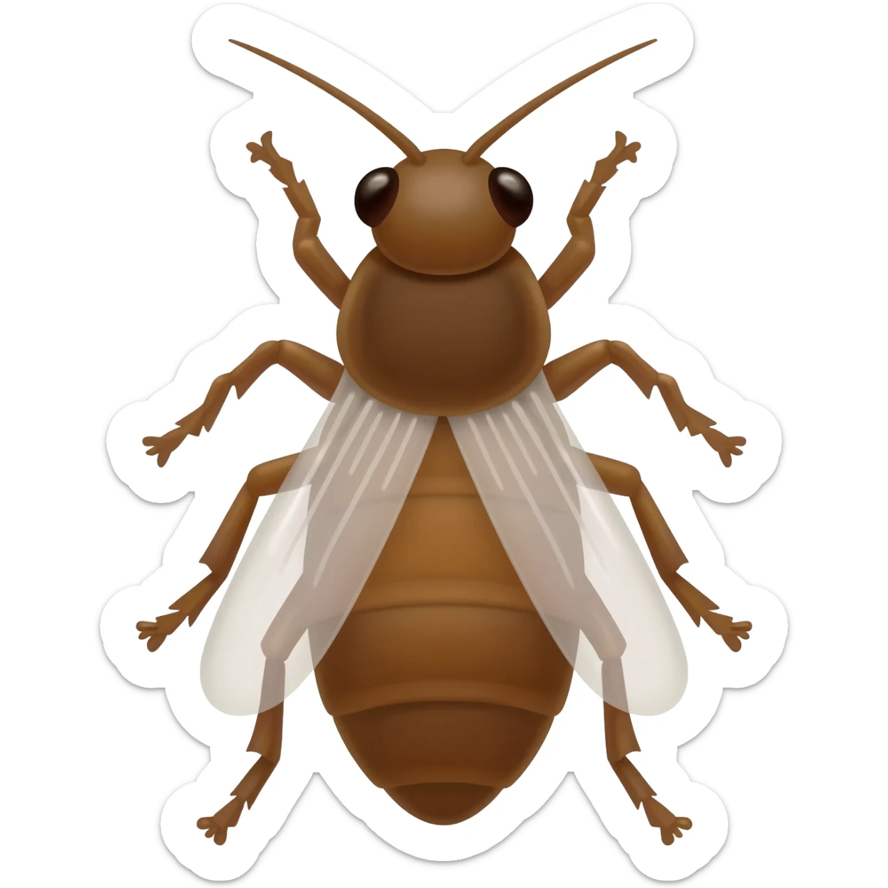 Un emoji que sea igual a un pou sticker