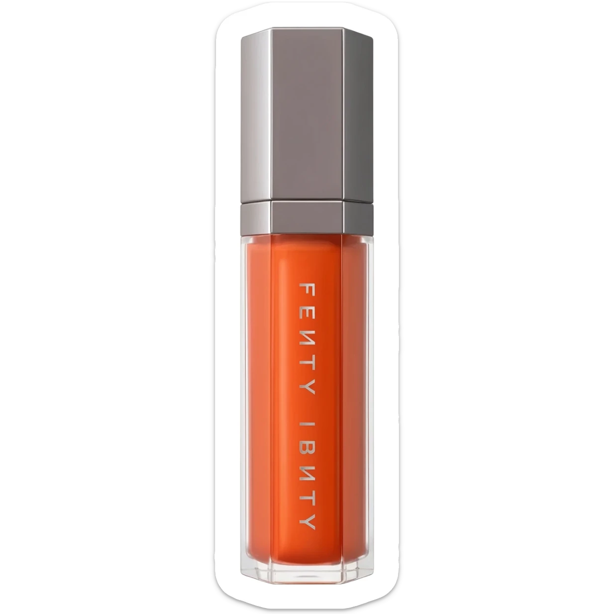 Fenty lipgloss orange sticker