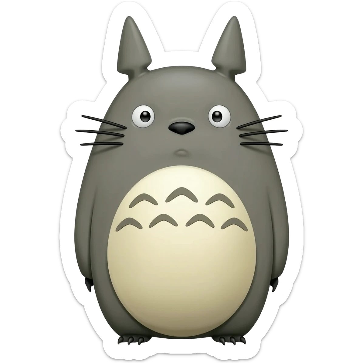 Totoro  с сердцем sticker