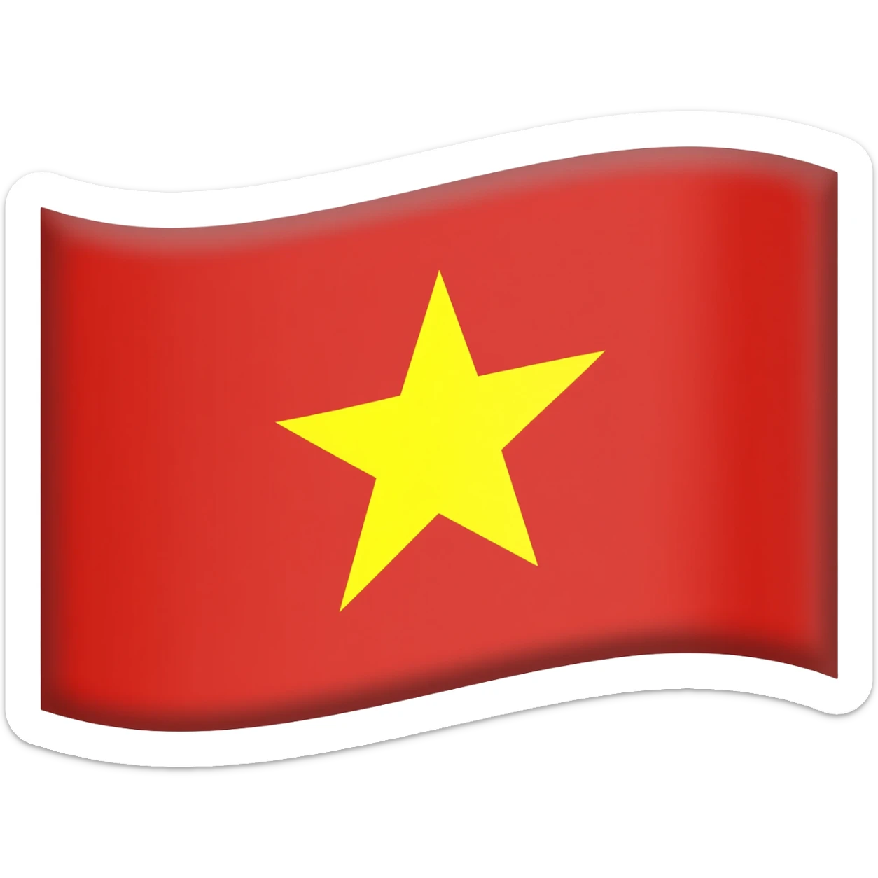 flag of Vietnam sticker